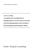 Anwendung und Anwendbarkeit der Realoptionstheorie zur Bewertung von Forschungs- und Entwicklungsprojekten unter besonderer Berücksichtigung projektendogener Risiken-0