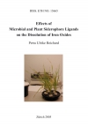 Effects of Microbial and Plant Siderophore Ligands on the Dissolution of Iron Oxides-0